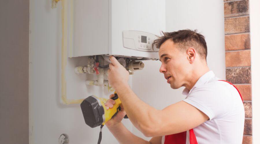 Professional water heater repair in Towanda, KS